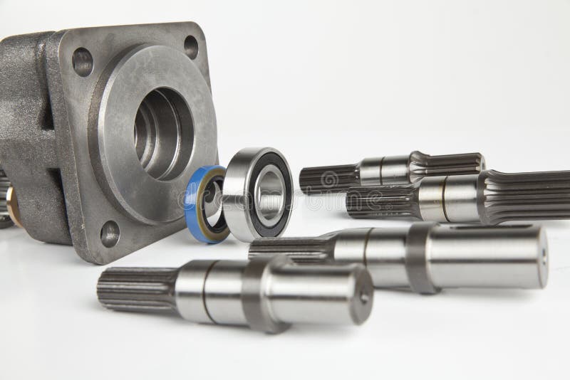 Hydraulic pumpmotor stock photo. Image of electric, flow 20134498