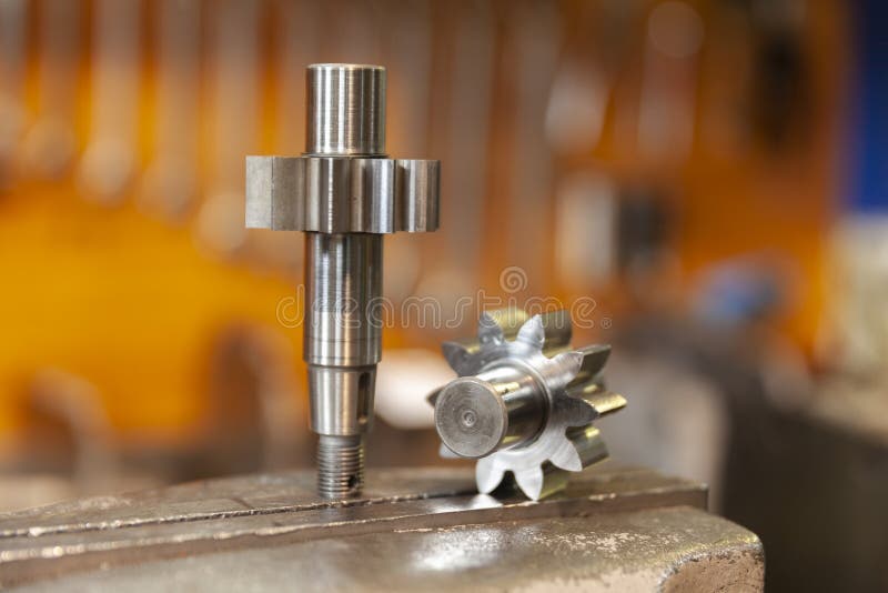 Hydraulic pump in service stock photo. Image of engineering 213806132
