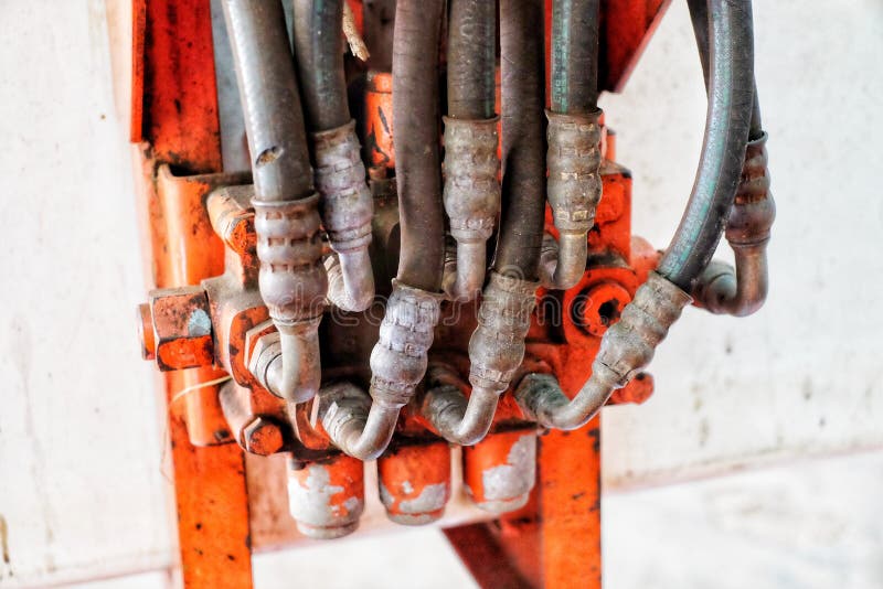 Hydraulic Pump Terminal Control Cable Stock Photo Image of hydraulic, control 172562640