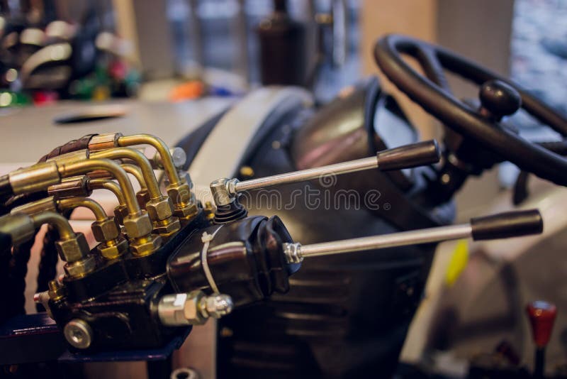 Hydraulic Systems on Agricultural Machinery Part of a New Tractor