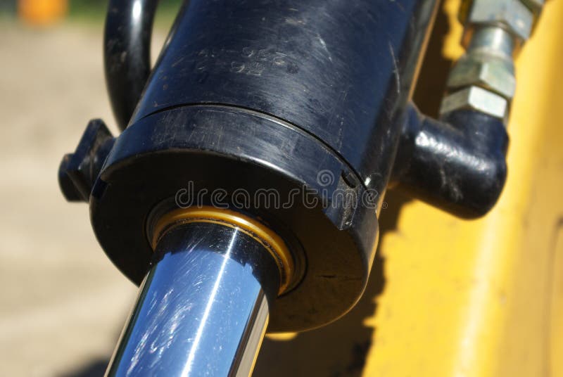 Hydraulica stock afbeelding Hydraulica stock afbeelding