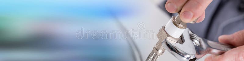 Hydraulika śrubowania instalaci wodnokanalizacyjnej dopasowania fotografia stock Hydraulika śrubowania instalaci wodnokanalizacyjnej dopasowania fotografia stock