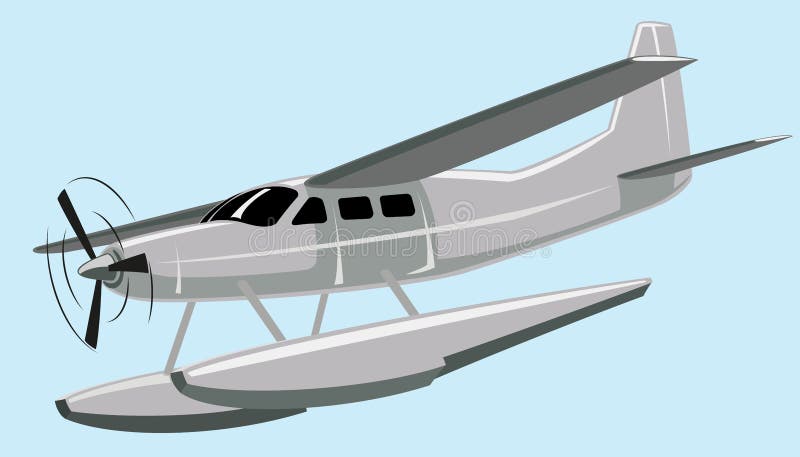 Hydravion illustration libre de droits Hydravion illustration libre de droits