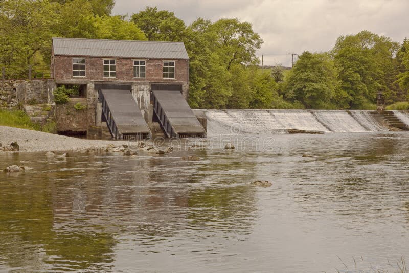 The hydro electric plant at Linton Falls.