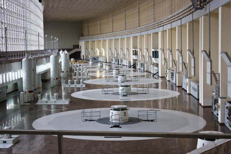 Hydro power plant royalty free stock image