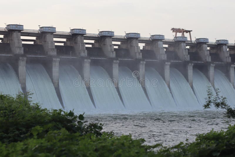 Hydro Power Plant and Water Background Stock Photo Image of landmark
