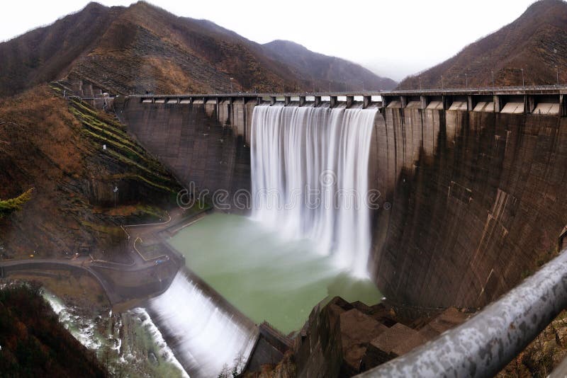 Hydroelectric plant stock image Hydroelectric plant stock image