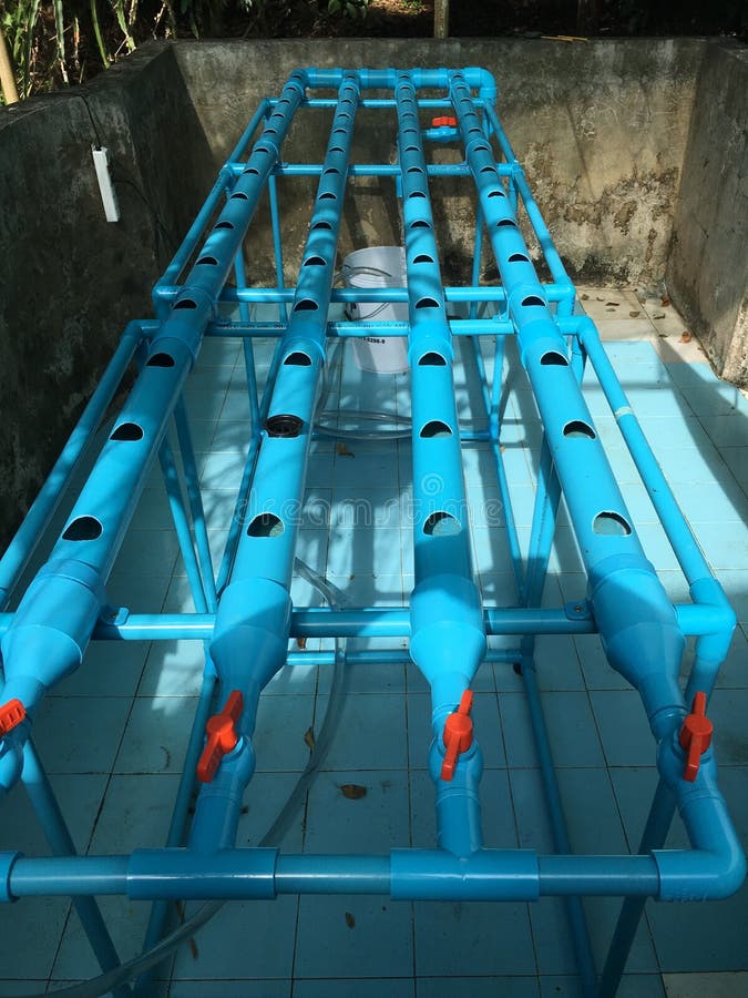 Hydroponics tube stock photo. Image of hydroponics, construction