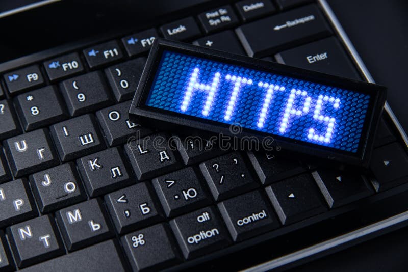 Hypertext Transfer Protocol Secure https stockbilleder