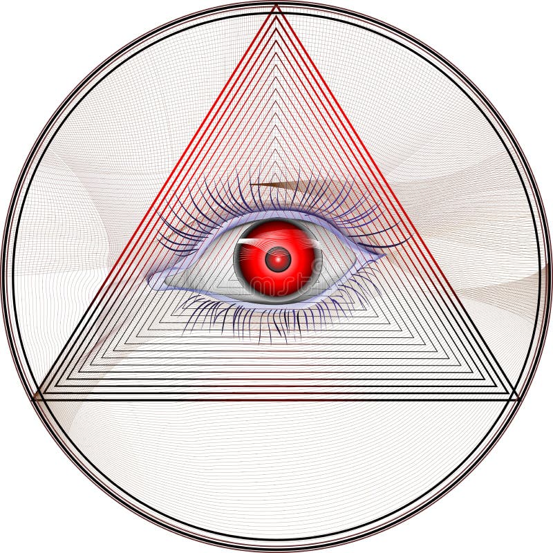 Hypnosis stock illustration