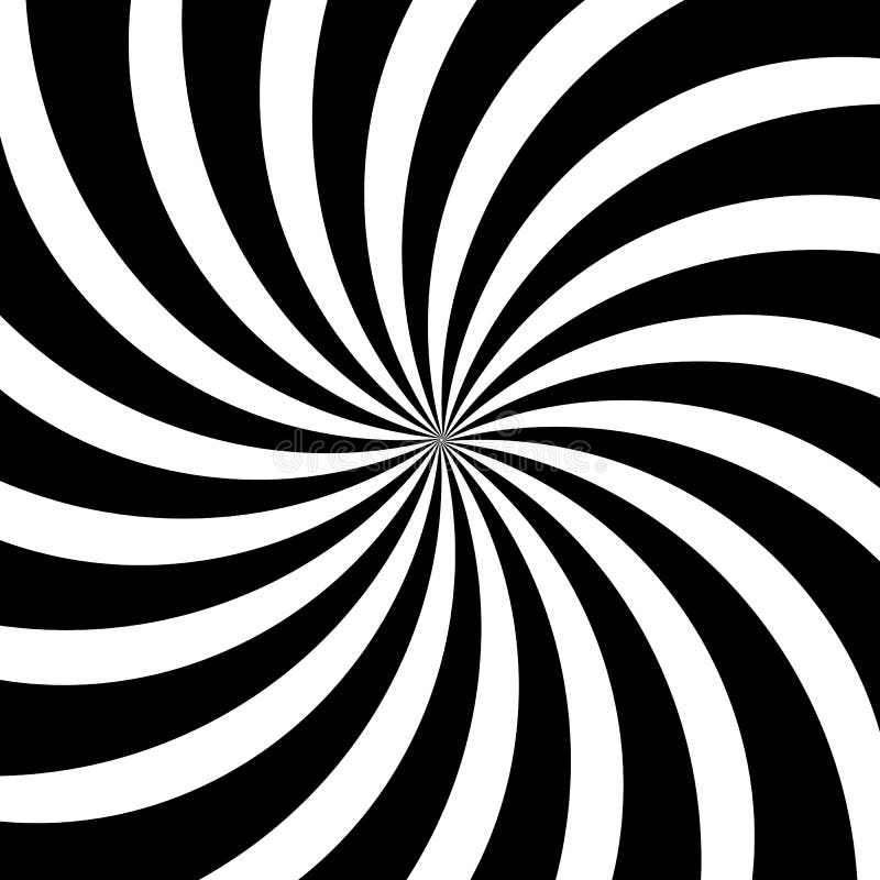 Creative Vector Illustration Of Hypnotic Psychedelic Spiral Art