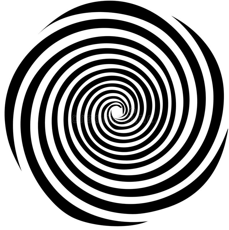 hypnotisk modell vektor illustrationer hypnotisk modell vektor illustrationer