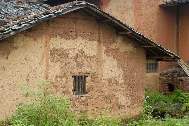 HYS0038: Casas Adobe En Zonas Rurales Del Suburbio De Ganzhou, Provincia De  Jiangxi, China Imagen de archivo - Imagen de abandonado, porcelana:  161881643