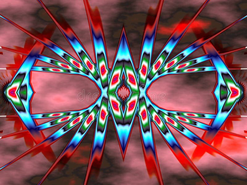 Hysterical indifference stock illustration