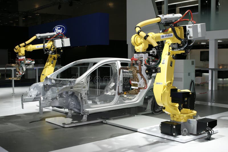 Hyundai Industrial robots for welding & handling at the Moscow International Automobile Salon (MIAS-2010) August 25 - September 5. Hyundai Industrial robots for welding & handling at the Moscow International Automobile Salon (MIAS-2010) August 25 - September 5.