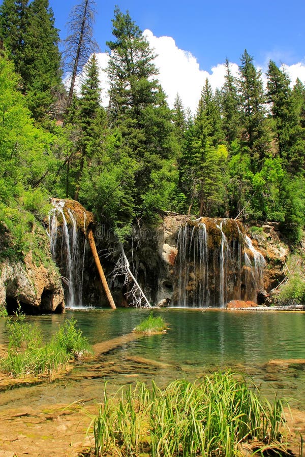 Hängande sjö, Glenwood kanjon, Colorado royaltyfria bilder Hängande sjö, Glenwood kanjon, Colorado royaltyfria bilder