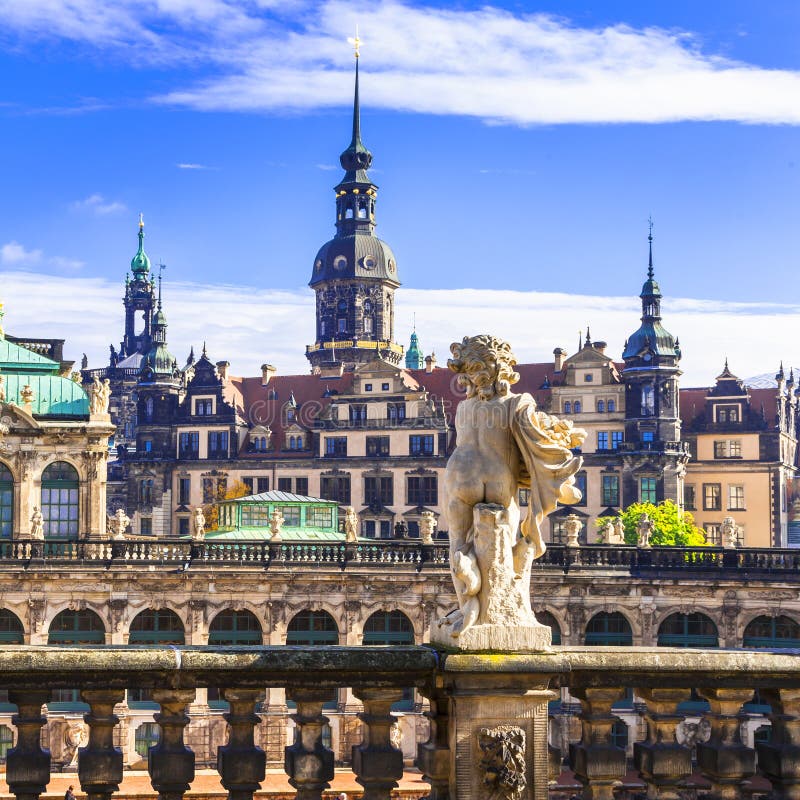 Härliga barocka Dresden - Tyskland