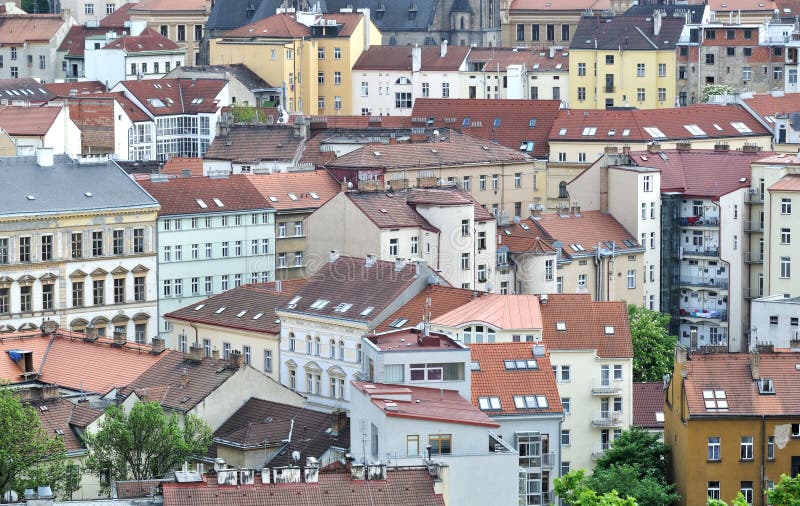 Häuser in Prag stockfotos Häuser in Prag stockfotos