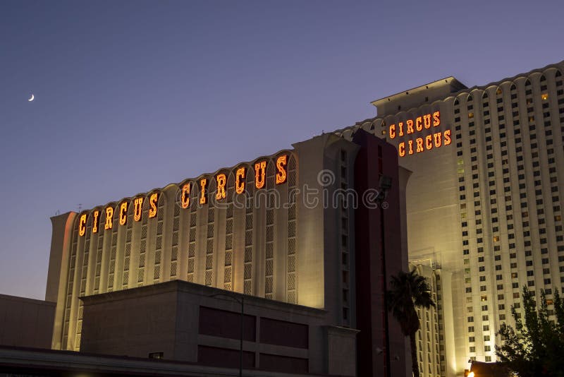 Hôtel Circus Circus à Las Vegas photo stock Hôtel Circus Circus à Las Vegas photo stock