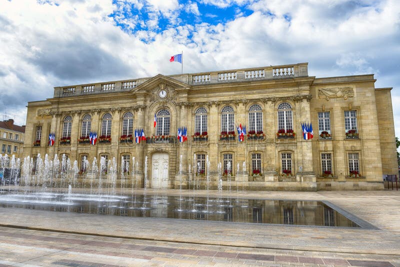 Hôtel de ville à Beauvais photographie stock Hôtel de ville à Beauvais photographie stock