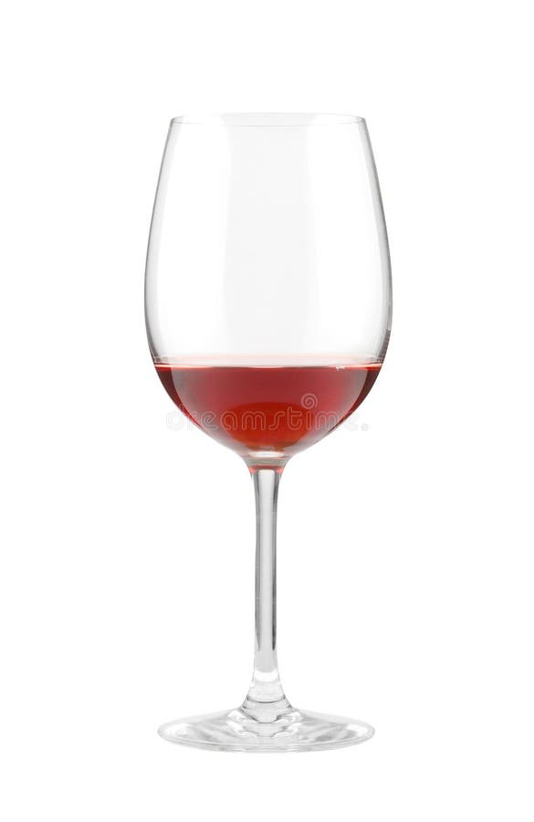 Högt exponeringsglas med vin för röd druva som isoleras på vit royaltyfri fotografi Högt exponeringsglas med vin för röd druva som isoleras på vit royaltyfri fotografi
