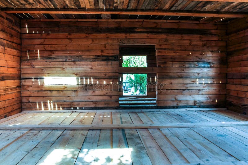 Hölzernes Haus im Bau stockfotos Hölzernes Haus im Bau stockfotos