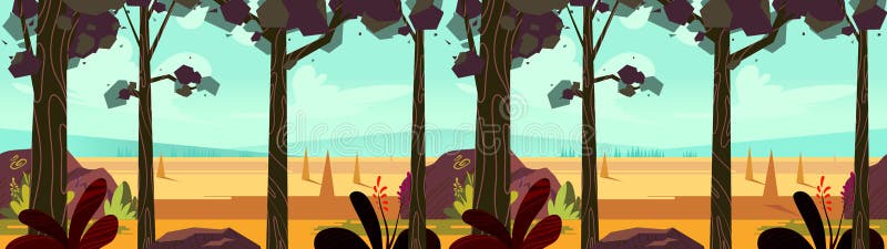 Höstlandskappanorama vatten för vektor för ny illustration för design ditt naturligt vektor illustrationer Höstlandskappanorama vatten för vektor för ny illustration för design ditt naturligt vektor illustrationer