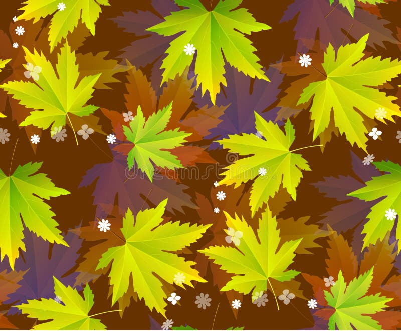 Höstsidor, sömlös modell, vektorbakgrund royaltyfri illustrationer Höstsidor, sömlös modell, vektorbakgrund royaltyfri illustrationer