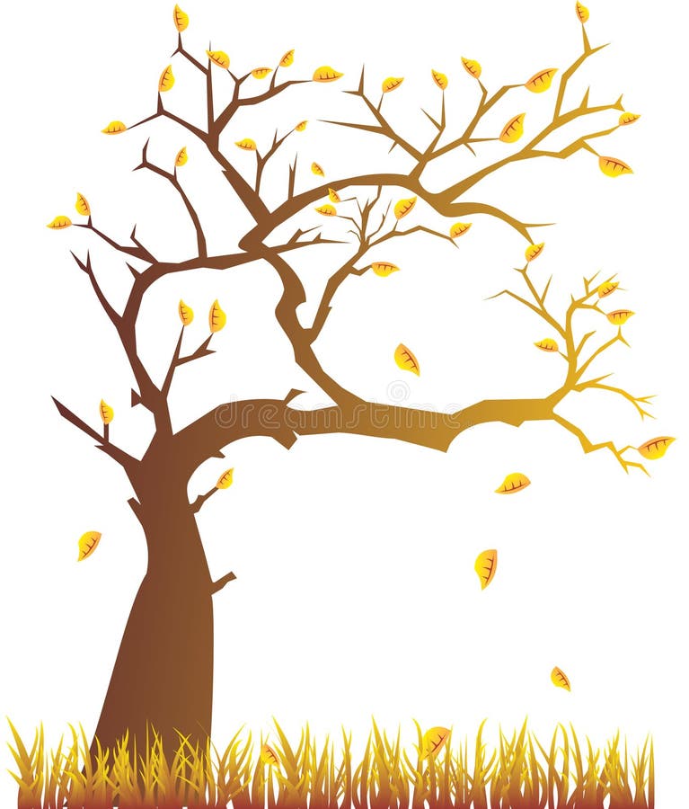 hösttree royaltyfri illustrationer hösttree royaltyfri illustrationer