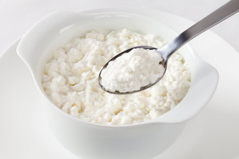 Hüttenkäse stockfoto Hüttenkäse stockfoto