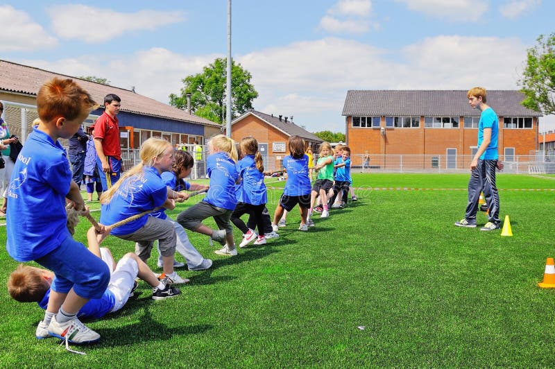 Sport day at school