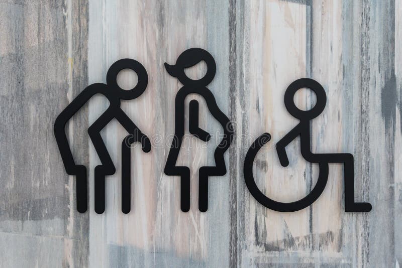 I ciechi pazienti dell'uomo anziano disattivano la gente del bambino dei bambini della donna incinta di handicap immagine stock libera da diritti I ciechi pazienti dell'uomo anziano disattivano la gente del bambino dei bambini della donna incinta di handicap immagine stock libera da diritti