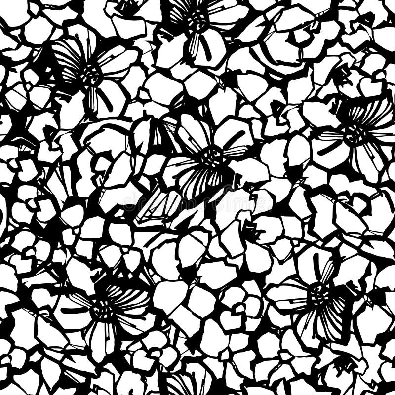 I designed a flower abstractly royalty free illustration