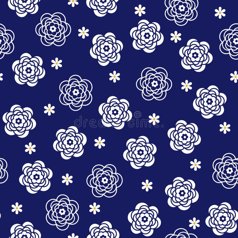 I designed a flower abstractly vector illustration