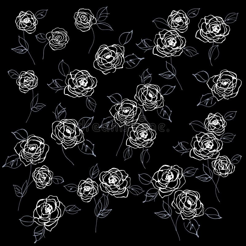 Abstract flower vector illustration material，I designed a flower abstractly vector illustration