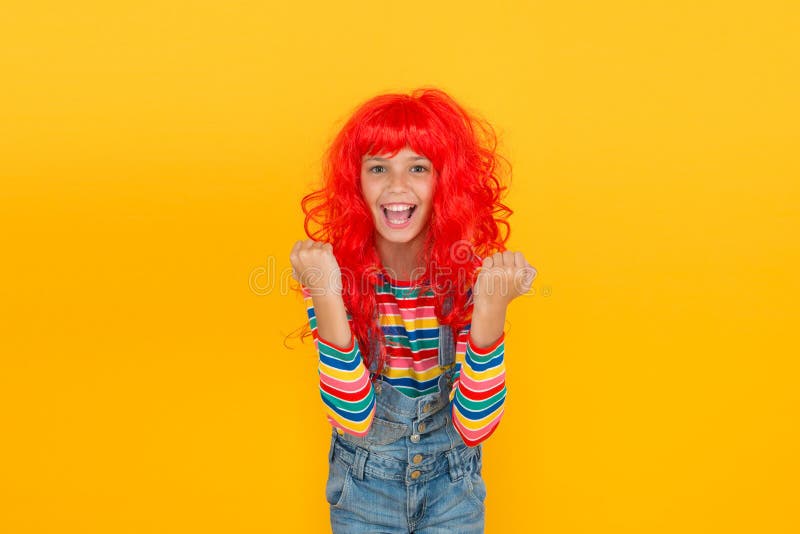 I am ginger and proud of it. Redhead stereotypes. Redheads are not some creatures with magical soul sucking powers. Crazy redhead wig. Messy hairstyle. Kid stock image I am ginger and proud of it. Redhead stereotypes. Redheads are not some creatures with magical soul sucking powers. Crazy redhead wig. Messy hairstyle. Kid stock image