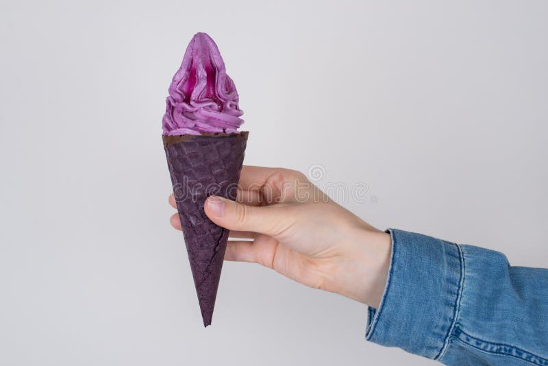 I like eating ice cream concept. Cropped side profile view closeup photo of hand giving yummy tasty delicious sugary with exotic royalty free stock images I like eating ice cream concept. Cropped side profile view closeup photo of hand giving yummy tasty delicious sugary with exotic royalty free stock images
