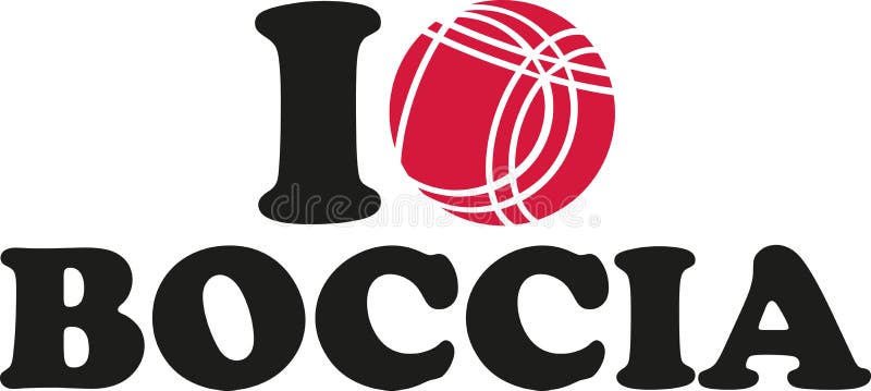 I love boccia