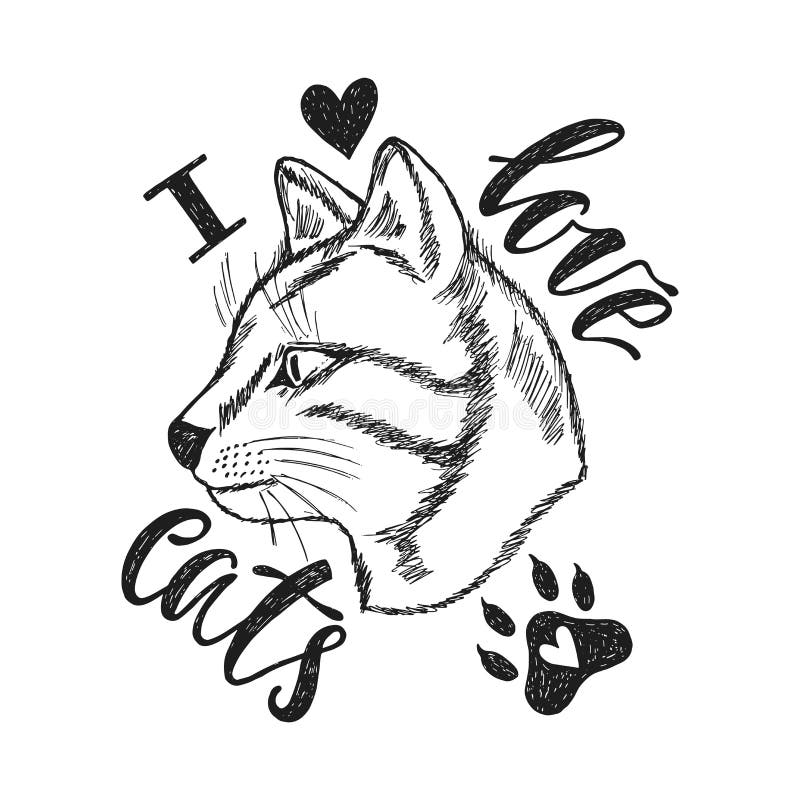 I Love Cats Icon. Royalty Free SVG, Cliparts, Vectors, and Stock  Illustration. Image 11849287.