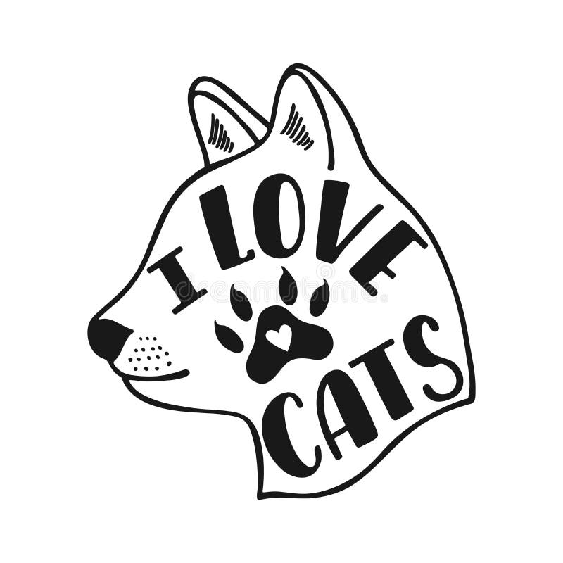 I Love Cats Icon. Royalty Free SVG, Cliparts, Vectors, and Stock  Illustration. Image 11849287.