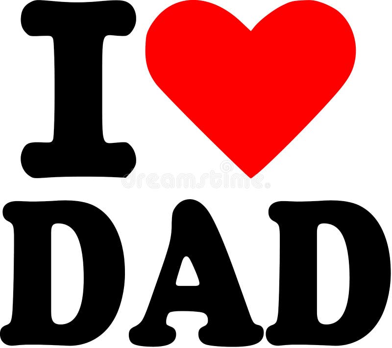 T t i love you daddy