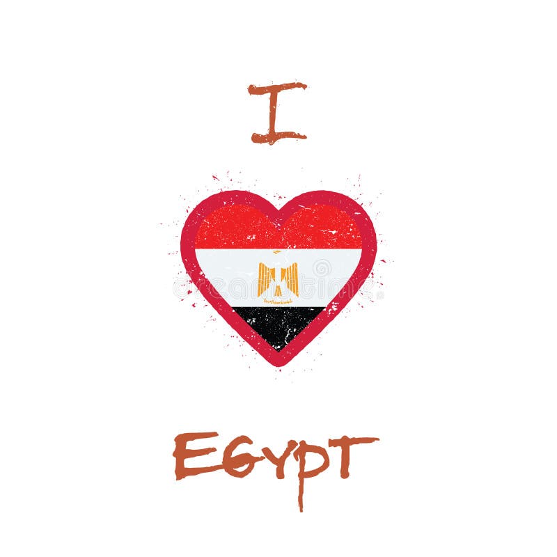 T-shirt Design, Cairo and Egypt Writing Plus the Egyptian Flag