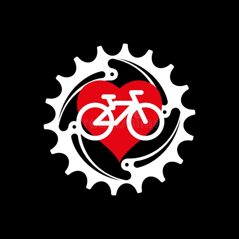 I Love My Bike Poster, Print or T-Shirt Design. Vector Illustration stock illustration I Love My Bike Poster, Print or T-Shirt Design. Vector Illustration stock illustration