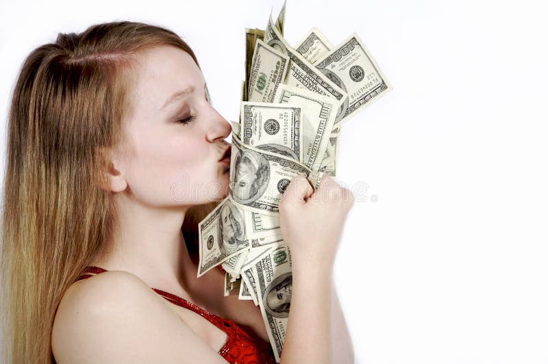 female that makes love for money