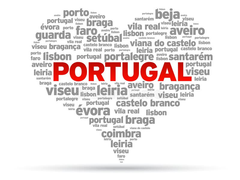 Portugal Map With Province. Map Of Portugal Vector Illustration Royalty  Free SVG, Cliparts, Vectors, and Stock Illustration. Image 183542794.