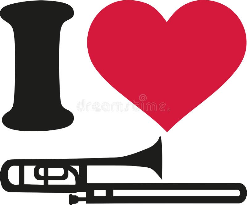 Trombone Icon Vector Sign and Symbol Isolated on White Background