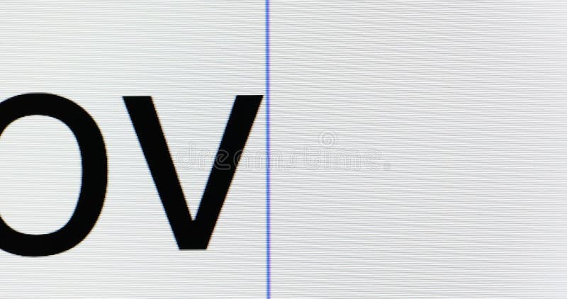 I love you computer monitor screen royalty free illustration