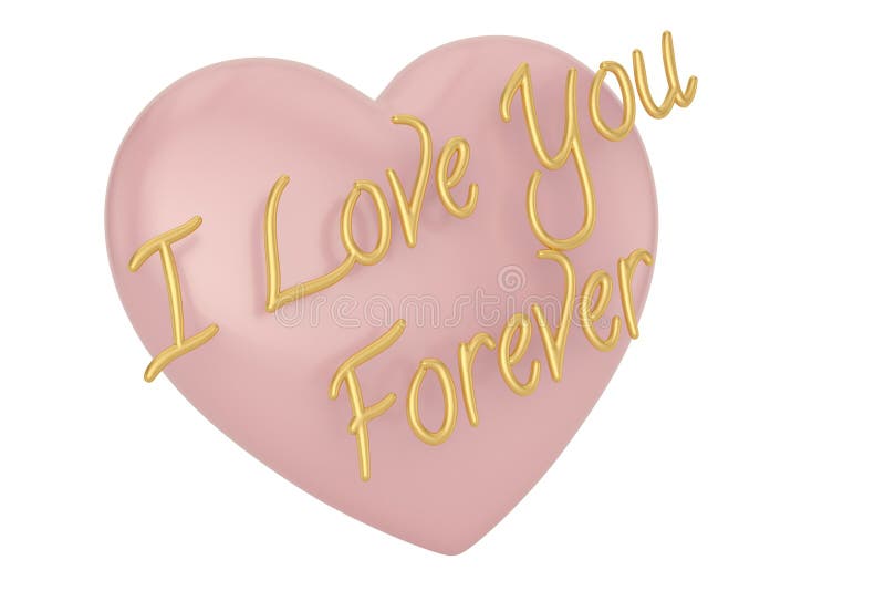 I Love You Forever Stock Illustrations – 589 I Love You Forever Stock