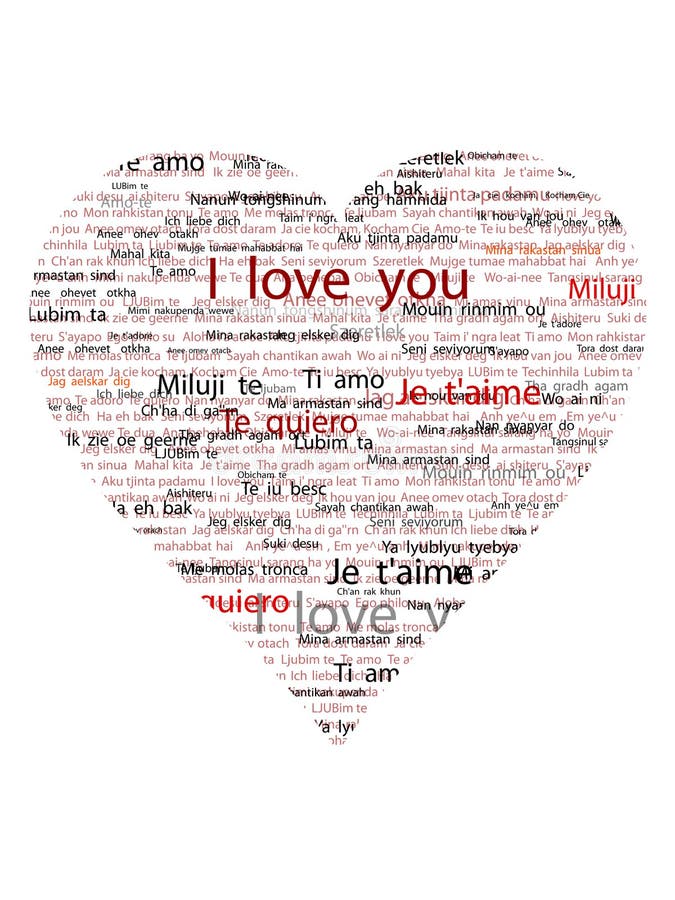 I love You in hearth outline