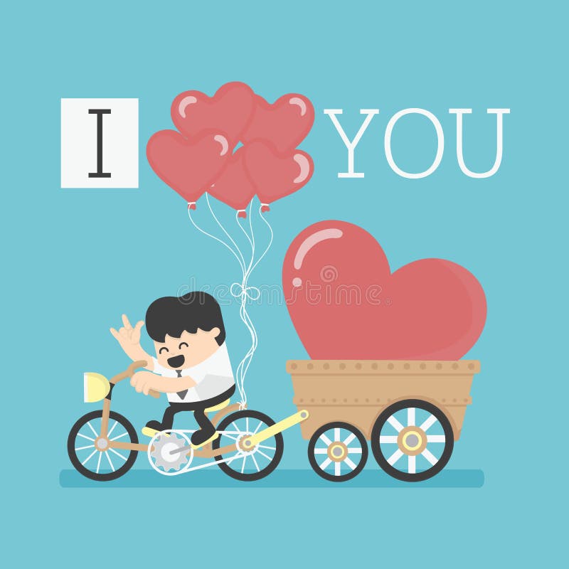 I love you stock vector. Illustration of happy, success - 54035042